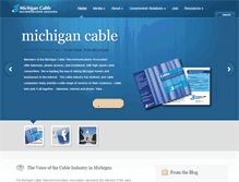 Tablet Screenshot of michcable.com